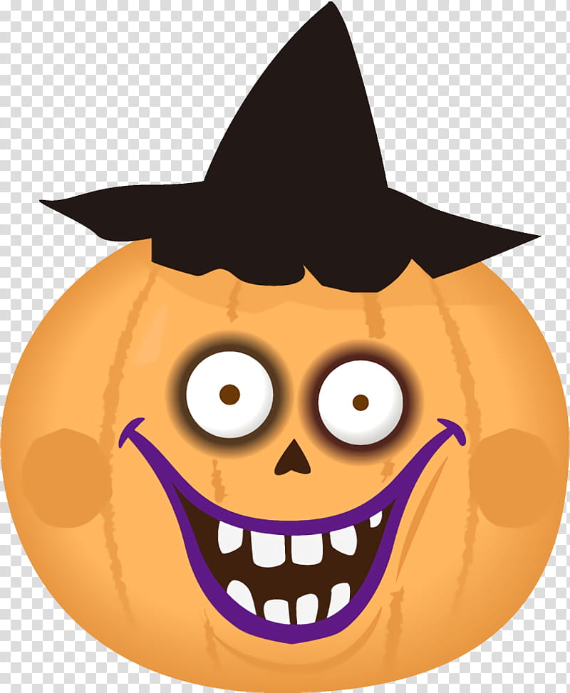 Jack-o-Lantern halloween carved pumpkin, Jack O Lantern, Halloween , Cartoon, Facial Expression, Smile, Head, Calabaza transparent background PNG clipart