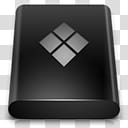Blend Icons Conversion , Black Drive Windows transparent background PNG clipart