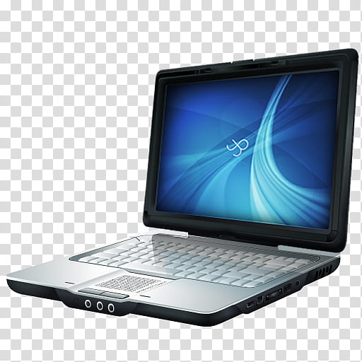 HP Dock Icon Set, Laptop, gray laptop computer transparent background PNG clipart