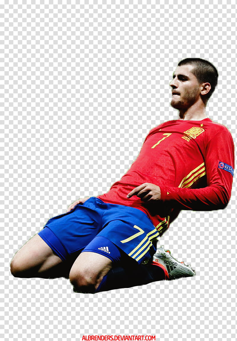 Alvaro Morata Render Spain AlbRenders transparent background PNG clipart