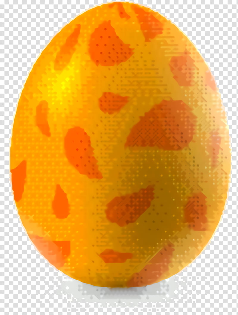 Easter Egg, Easter
, Sphere, Orange, Yellow, Food, Egg Shaker, Bouncy Ball transparent background PNG clipart