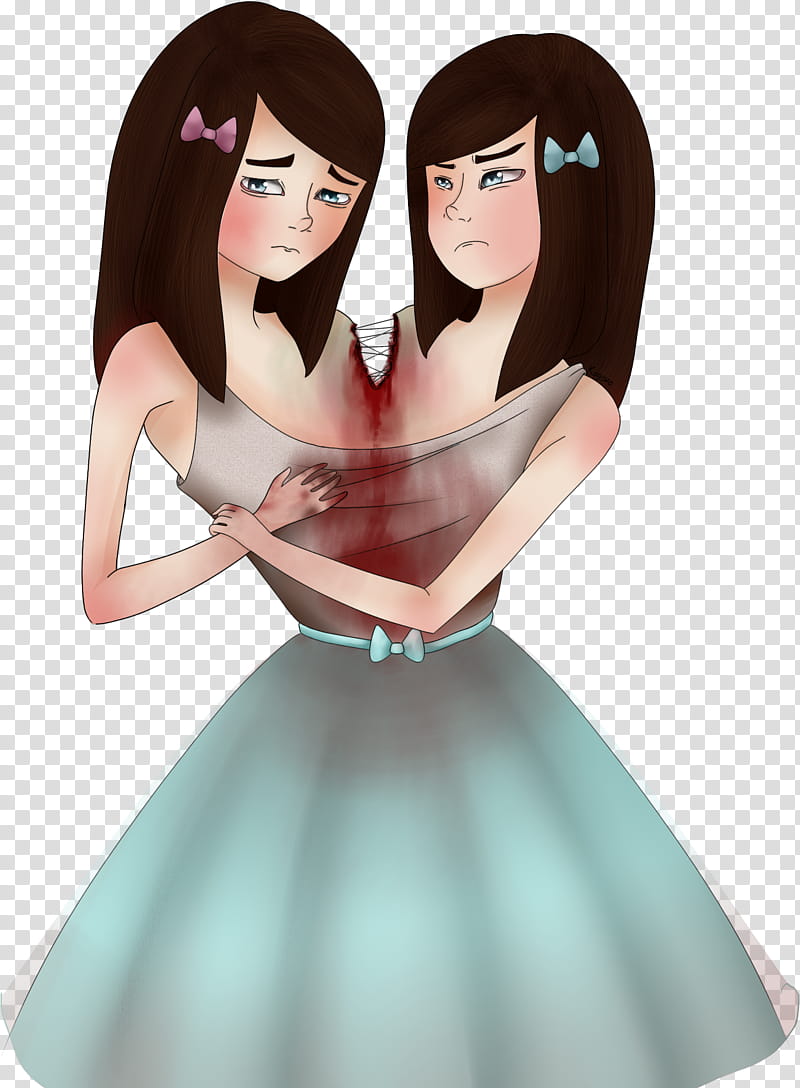 Clara and Mia Buhalmet Fran Bow transparent background PNG clipart