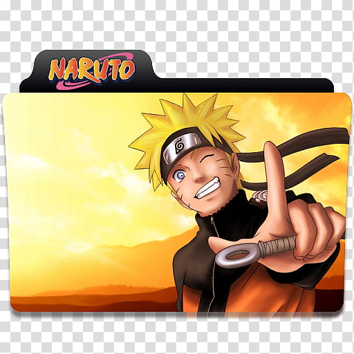 Naruto folder icons , naruto  transparent background PNG clipart