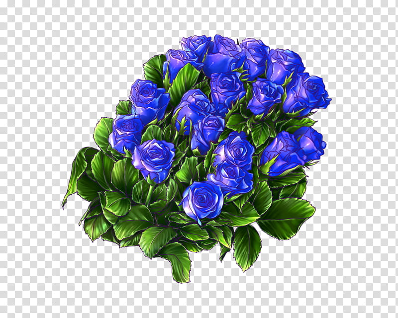 FREE Rose Line, blue rose bouquet art transparent background PNG clipart