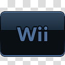 Verglas Icon Set  Blackout, Nintendo Wii, Nintendo Wii logo illustration transparent background PNG clipart