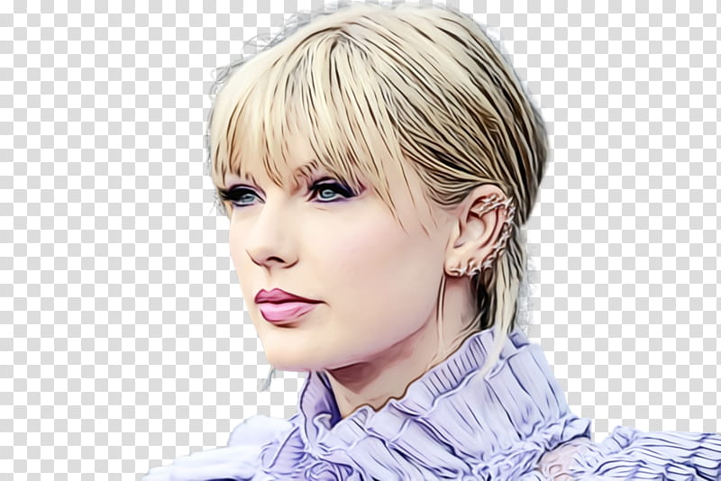Hair, Taylor Swift, American Singer, Music, Pop Rock, Fashion, Blond, Bangs transparent background PNG clipart