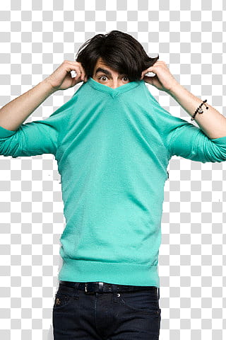 Joe Jonas hiding face with shirt transparent background PNG clipart