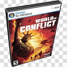 PC Games Dock Icons v , World in Conflict transparent background PNG clipart