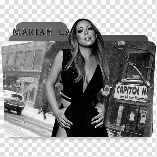 Mariah Carey Folder Icon transparent background PNG clipart