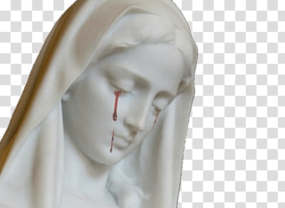 Mother Mary statue transparent background PNG clipart