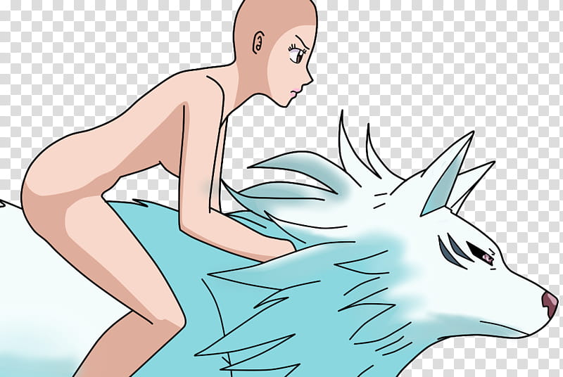 Toriko request base , woman riding wolf sketch transparent background PNG clipart