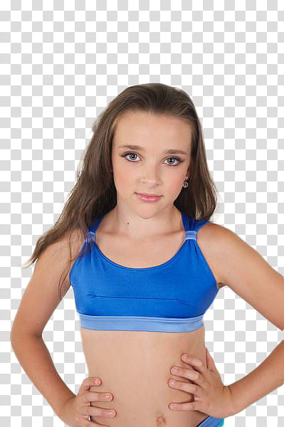 celebrity actress wearing blue sports brassiere transparent background PNG clipart