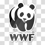 WWF Panda Logo transparent background PNG clipart