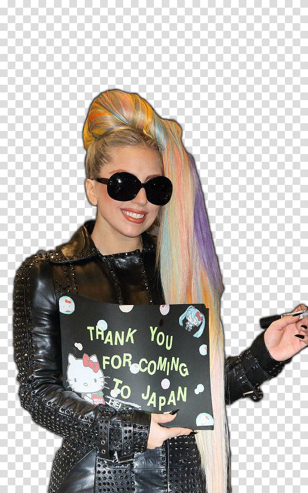 LADY GAGA LOS SIMPSON transparent background PNG clipart