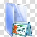 Vini Vista Glass Folders V, Scheduled Task icon transparent background PNG clipart