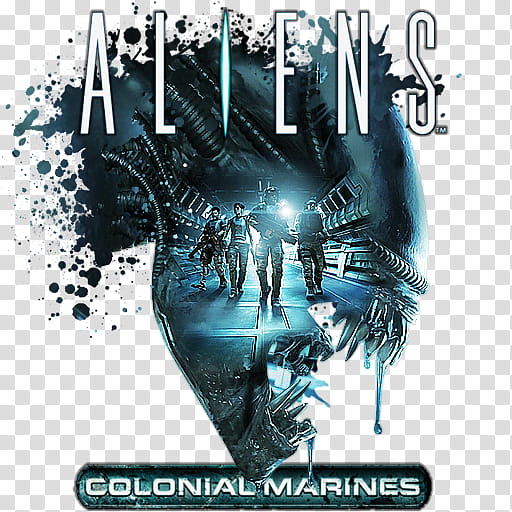 Aliens Colonial Marines ICON, ACM- transparent background PNG clipart