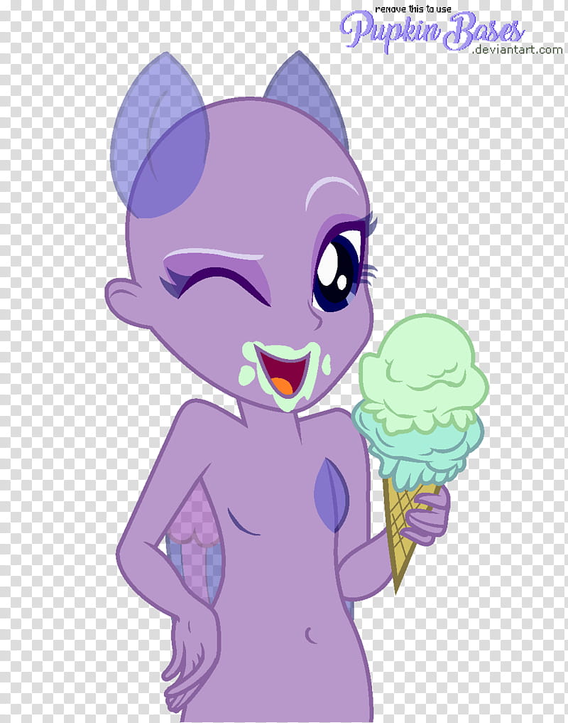 EG Base Well All be OK trust me, female character eating ice cream illustration transparent background PNG clipart