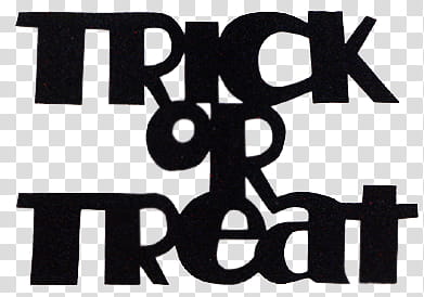 Trick or Treat transparent background PNG clipart