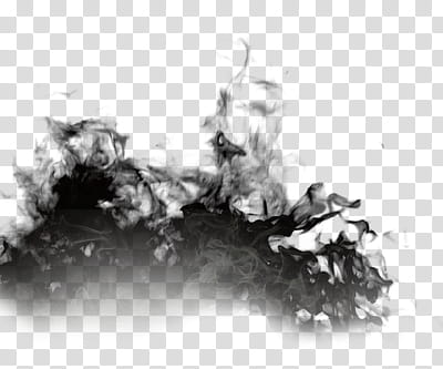 amaterasu brush effect, black smoke illustration transparent background PNG clipart