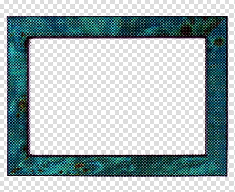 Background Green Frame, Frames, Blue, Rectangle, Meter, Aqua, Teal, Turquoise transparent background PNG clipart