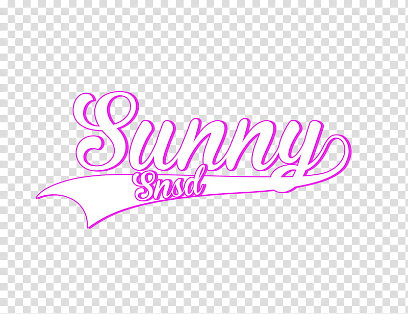 SNSD Name Love n Girls , Sunny transparent background PNG clipart