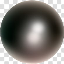 FREE MatCaps, round black and gray ball illustration transparent background PNG clipart