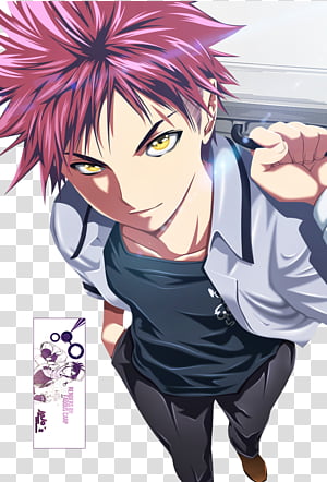 Sōma Yukihira Food Wars!: Shokugeki no Soma Mangaka, manga transparent  background PNG clipart