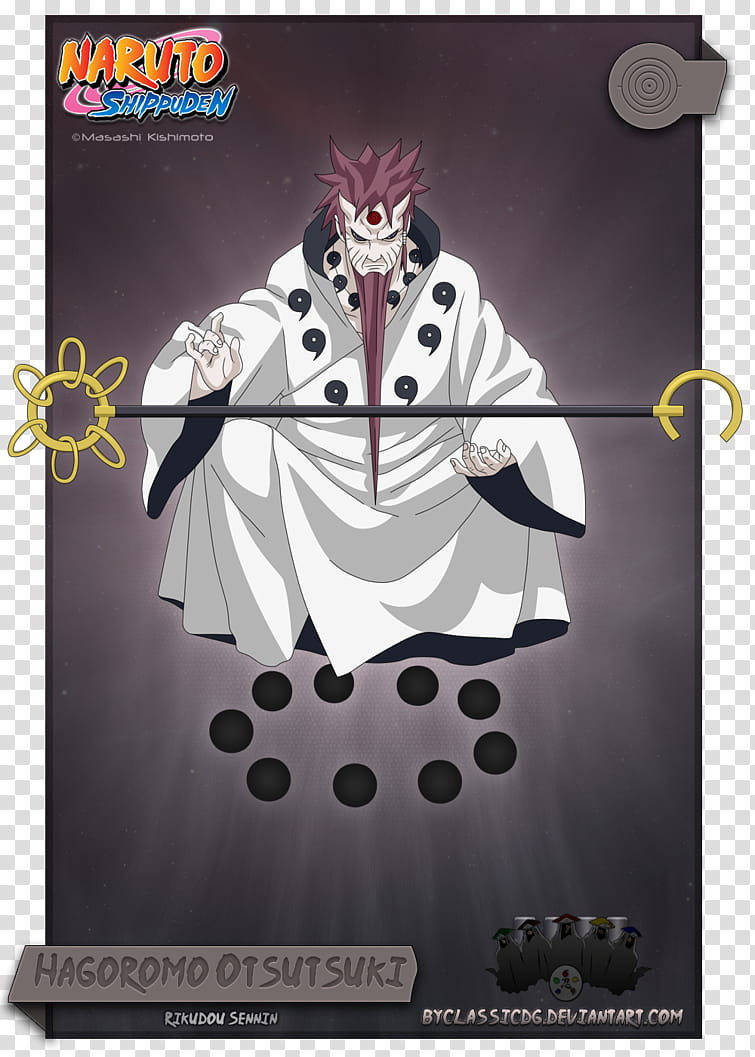 Hagoromo Otsutsuki (Rikudou Sennin), Hagoromo Otsutsuki from Naruto poster  transparent background PNG clipart