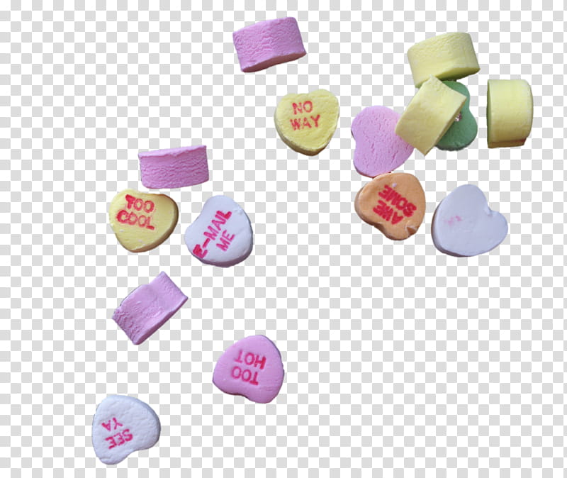 Candy Hearts s, assorted-color heart decor lot art transparent background PNG clipart