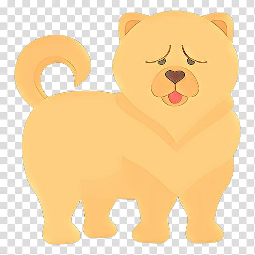 dog dog breed cartoon animal figure, Chow Chow transparent background PNG clipart