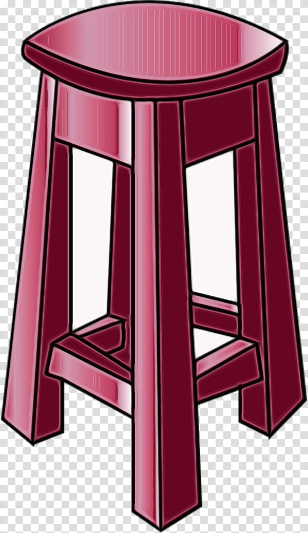 Table Angle Purple Design Feces, Watercolor, Paint, Wet Ink, Stool, Furniture, Bar Stool, Step Stool transparent background PNG clipart