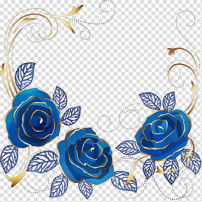 Rose, Wedding Flowers, Wedding Floral, Watercolor, Paint, Wet Ink, Blue, Plant transparent background PNG clipart