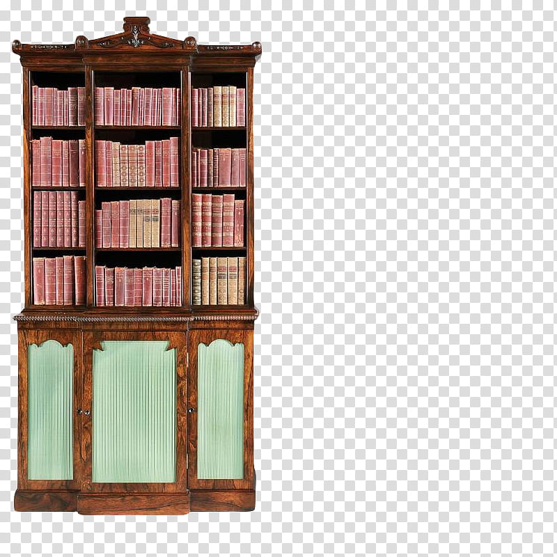 , brown wooden bookshelf transparent background PNG clipart