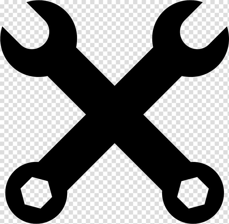 Spanners Line, Lug Wrench, Tool, Steeksleutel, Logo, Symbol transparent background PNG clipart
