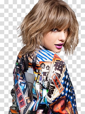 Taylor Swift, 3 transparent background PNG clipart thumbnail
