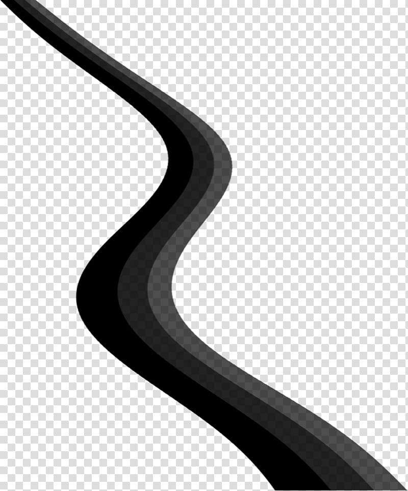 Curves, black line illustration transparent background PNG clipart