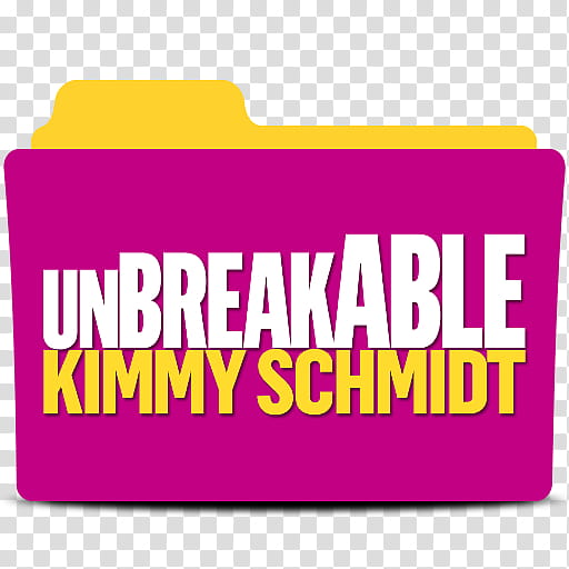 Unbreakable Kimmy Schmidt Folder Icon , unbreakable kimmy schmidt transparent background PNG clipart