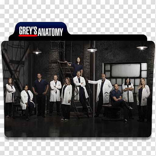 iBibikov  Folder Icon , Grey's Anatomy transparent background PNG clipart