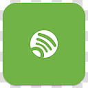 M Flat, Spotify, green and white communication app logo transparent background PNG clipart