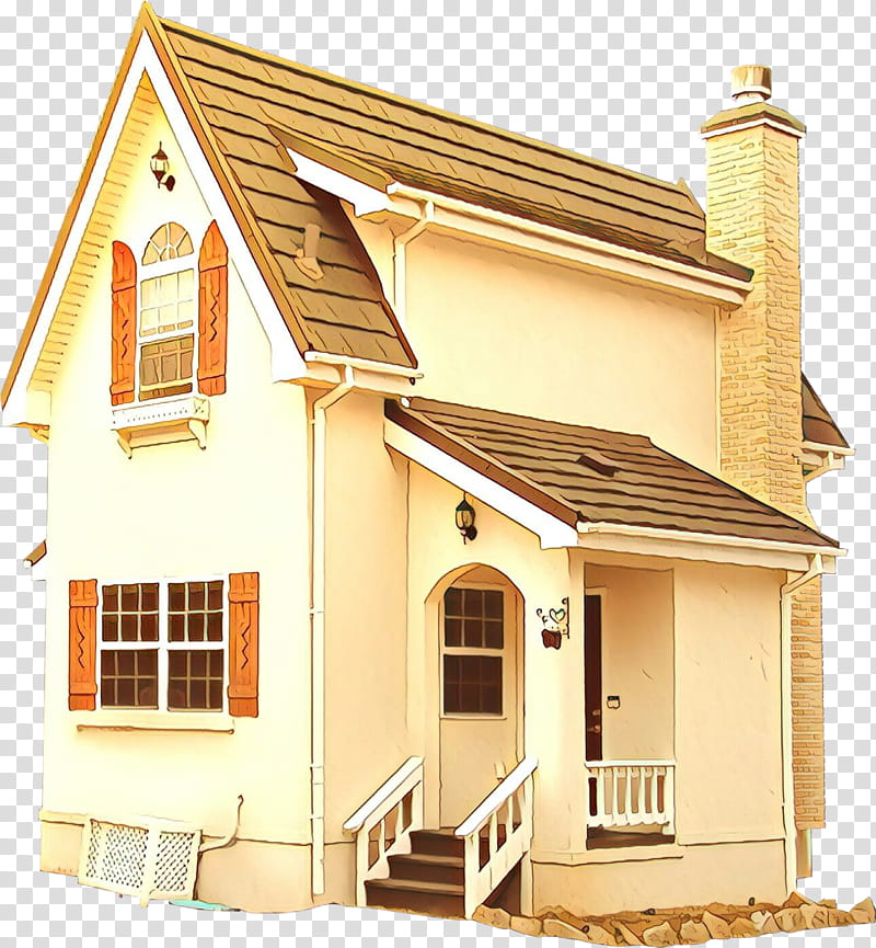 home house property roof siding, Cartoon, Building, Real Estate, Cottage, Facade, Wood transparent background PNG clipart