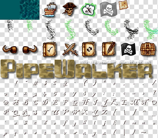Pipewalker PIRATES  theme    or newer, Pipewalker text transparent background PNG clipart