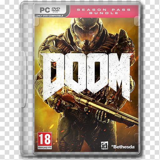 files Game Icons , Doom Game + Season Pass Bundle transparent background PNG clipart