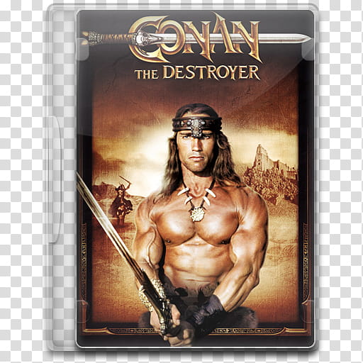 Movie Icon , Conan the Destroyer transparent background PNG clipart