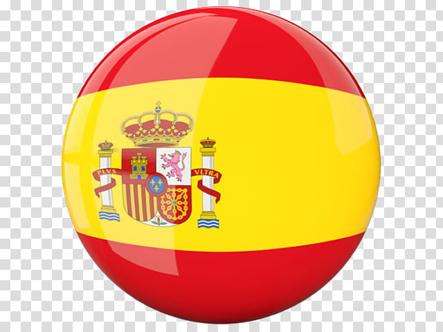 Easter Egg, Spain, Flag Of Spain, National Flag, Spanish Language, Red, Yellow, Sphere transparent background PNG clipart