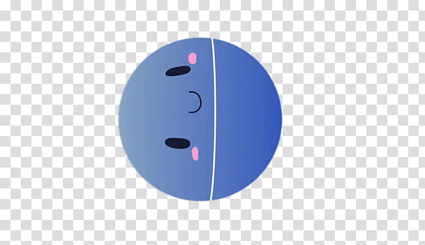 Cute Planets , round blue emoji illustration transparent background PNG clipart