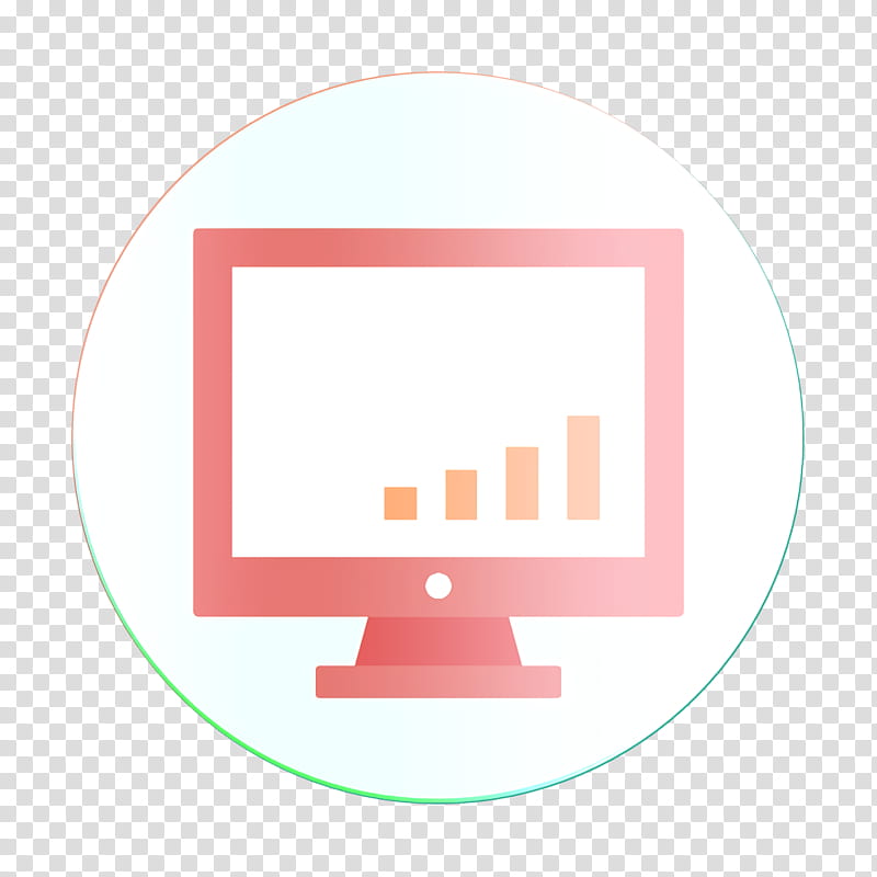 Laptop icon Analytics icon Reports and Analytics icon, Pink, Text, Line, Material Property, Circle, Logo transparent background PNG clipart