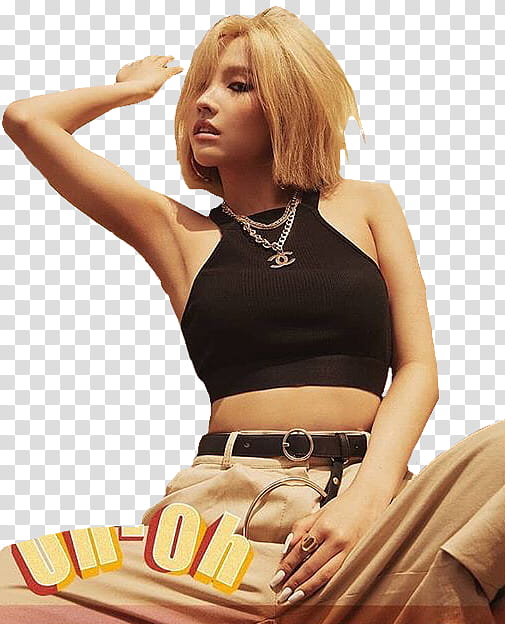 (G)I-DLE Uh-Oh , soyeon transparent background PNG clipart