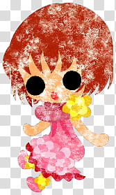 The icons of cute girls, november-people- transparent background PNG clipart