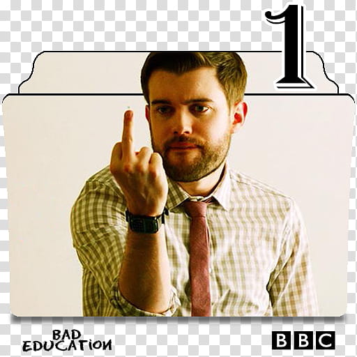 Bad Education series and season folder icons, Bad Education S ( transparent background PNG clipart
