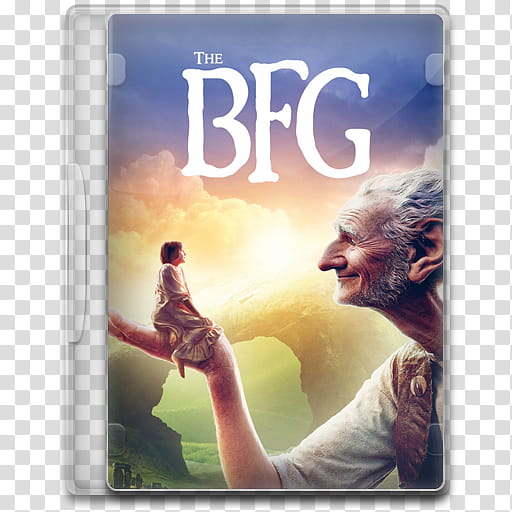 Movie Icon Mega , The BFG, The BFG movie case transparent background PNG clipart